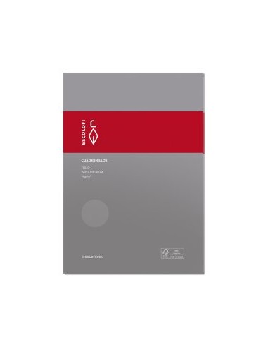 CUADERNILLO ESCOLOFI Fº 90gr. CUAD.5x5 - Pack de 10 unidades